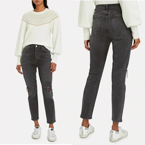 AGOLDE Nico High-Rise Skinny Jeans Size 24 - Picture 1 of 7